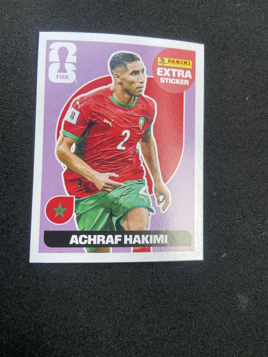Panini Sammelbilder & Trading cards: Panini Extra Sticker Achraf Hakimi Lila – Neu (gemäss Beschreibung) aus Lotzwil von kie_t777