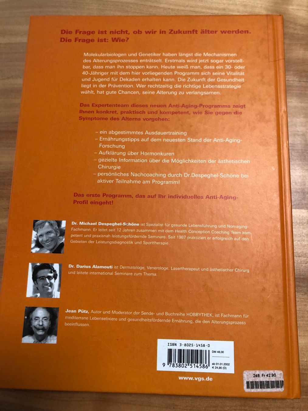 Libri: Anti-Aging Buch: Ihr persönliches 5-Punkte-Sofortprogramm – Usato da Kaltbrunn venduto da lagone1 1