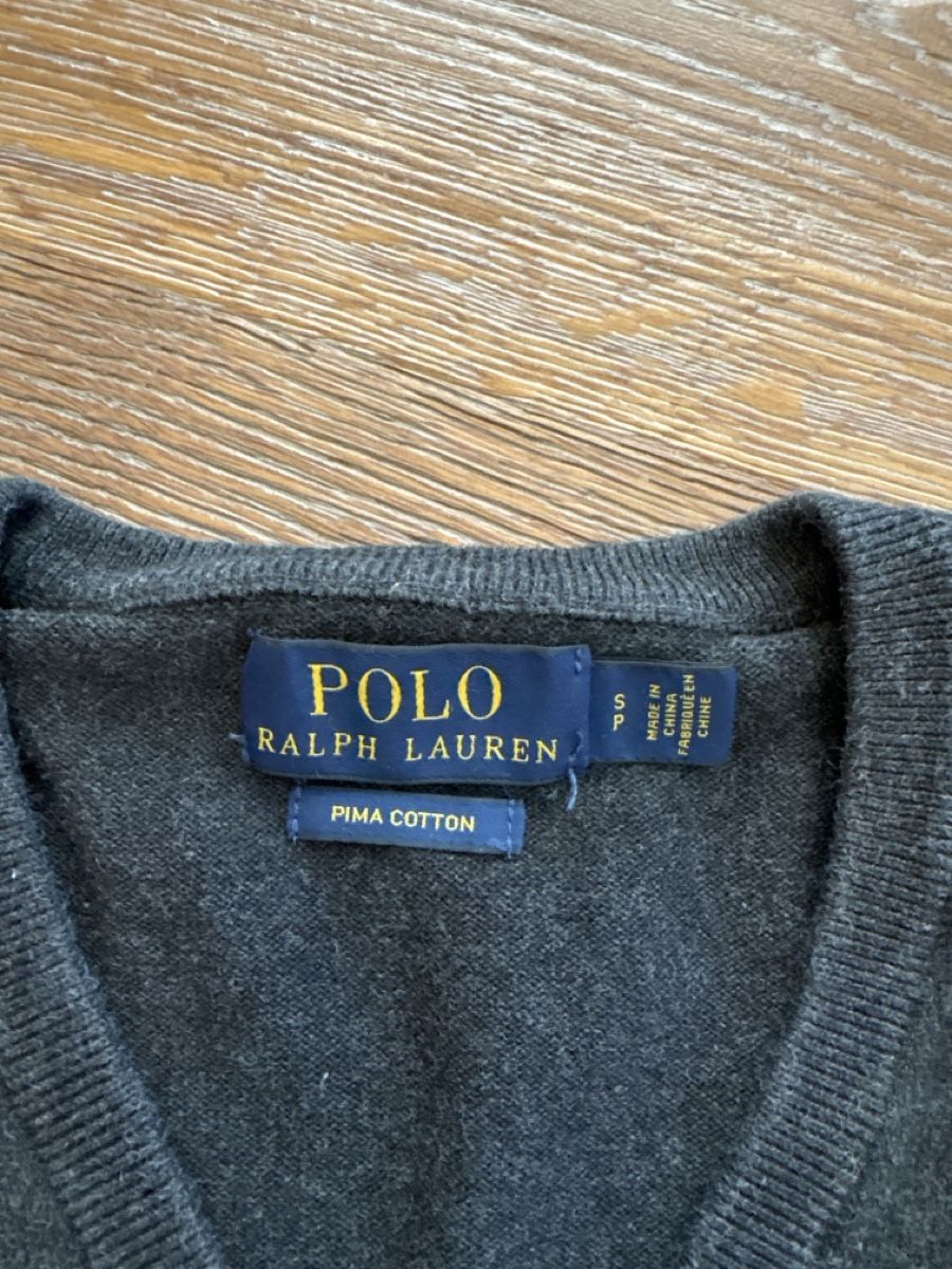 Polo Ralph Lauren Pulls & Sweat-shirts: Polo Ralph Lauren Pullover anthrazit Grösse S Pima Cotton – D'occasion à Uitikon Waldegg par Tatawlk 2