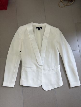 Blazer Weiss H&M 34
