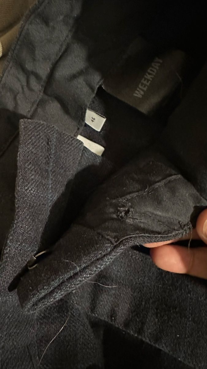 Weekday Hosen: Weekday Charlie Checked Trousers Size 46 – Gebraucht aus Genève von ravehotline 5