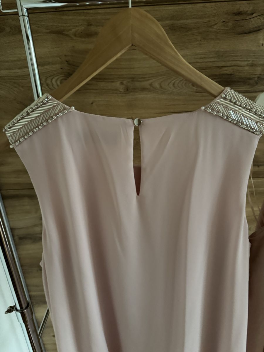 Camicette: Zwei elegante Kurzarm-Blusen mit Glitzersteinen – Nuovo (secondo la descrizione) da Lachen SZ venduto da artbyblondangel 9