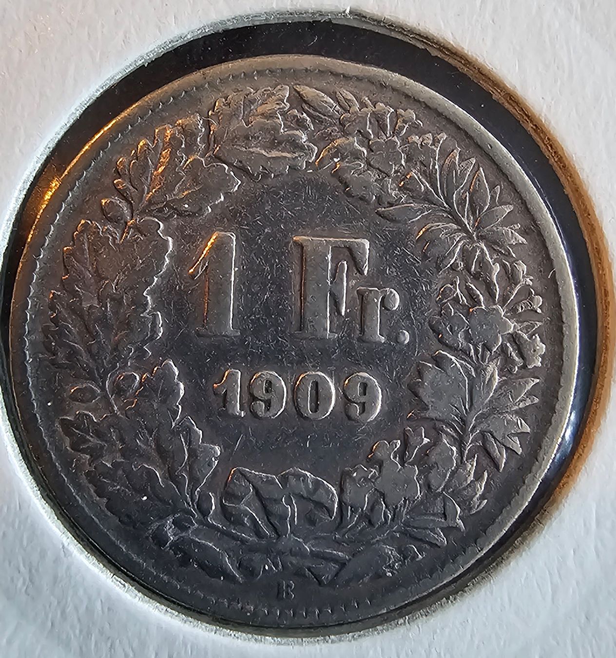 Tutti le monete: 1 Franken 1909 ss – Usato da Balsthal venduto da mil_js2d