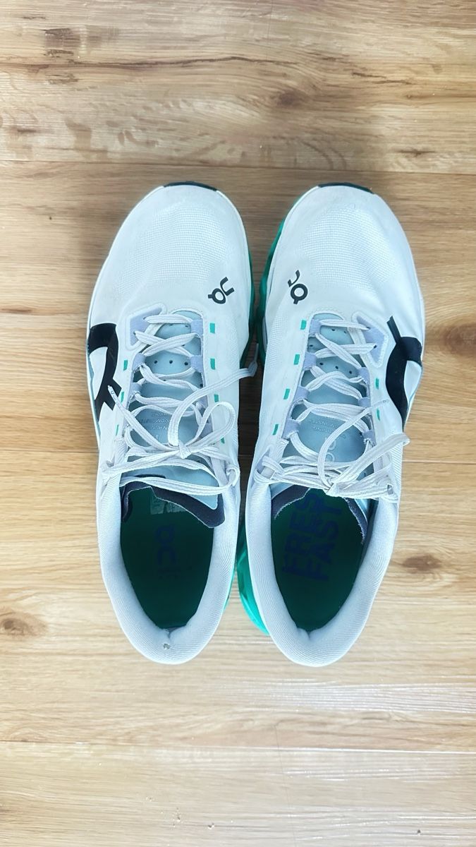 On Herrenschuhe: On Cloud Laufschuh Cloudmonster Hyper Grün/Weiss – Gebraucht aus Kriens von saleworld 3