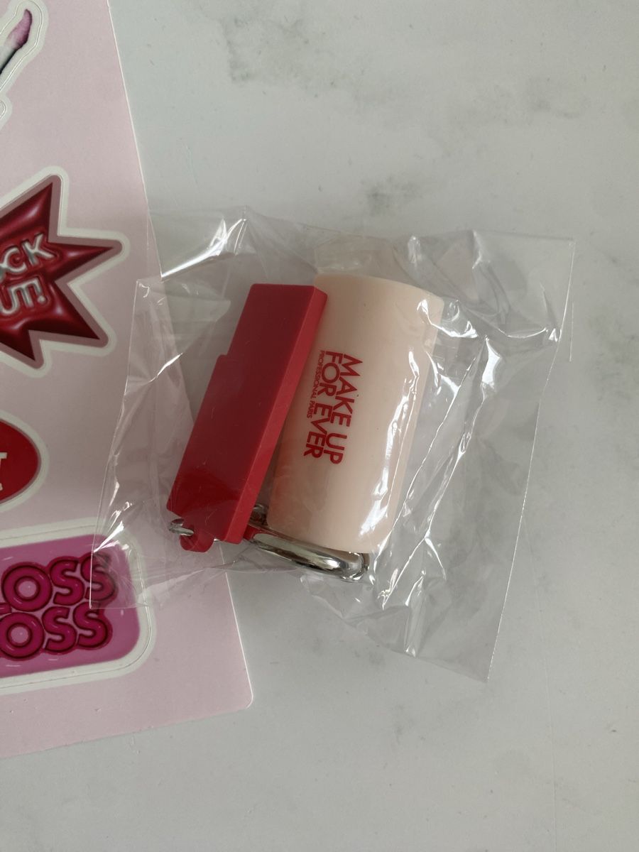 Portachiavi: Make Up For Ever Schlüsselanhänger + Stickerbogen, NEU – Nuovo e nell'imballaggio originale da Zürich venduto da MaxZurich 2