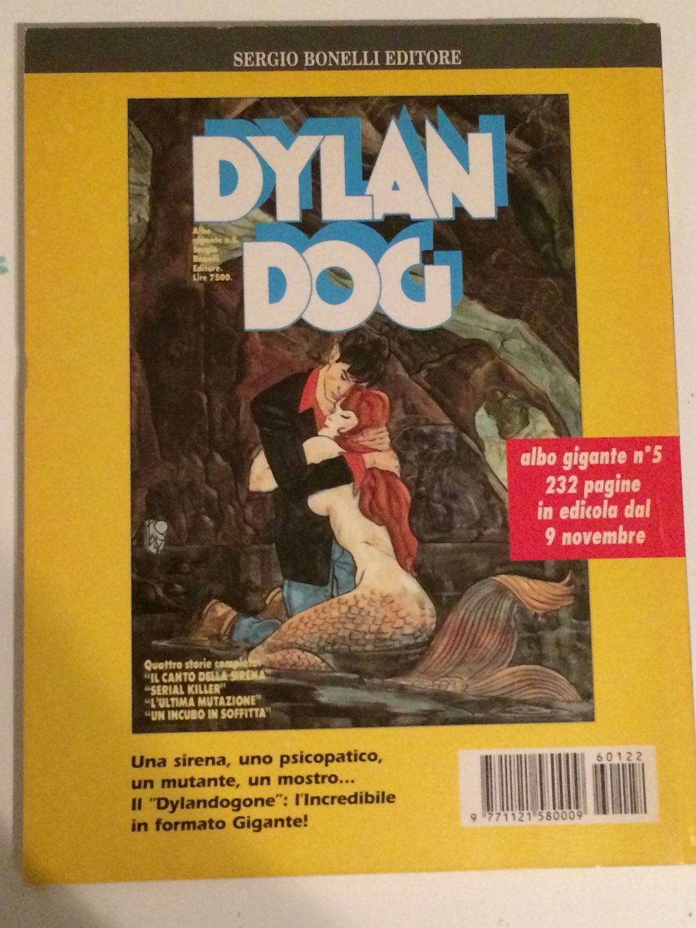 Fumetti: DYLAN DOG  # 122 IL CONFINE Sergio Bonelli‪ 1996 – Usato da Vezia venduto da Aquarius_Age 1