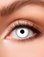 Lentilles de contact blanches neuves