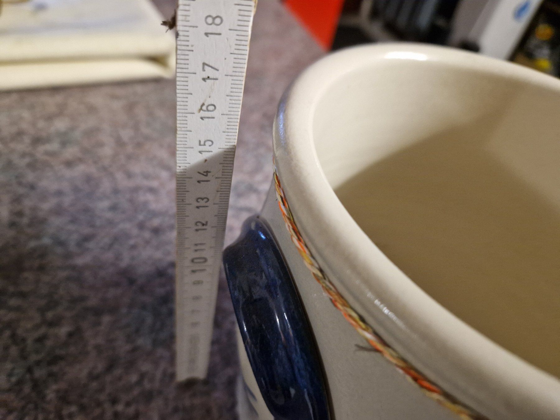 Pentole: Krug Kübli Motiv Quer Quiri – Usato da Niederbipp venduto da Trude04 3