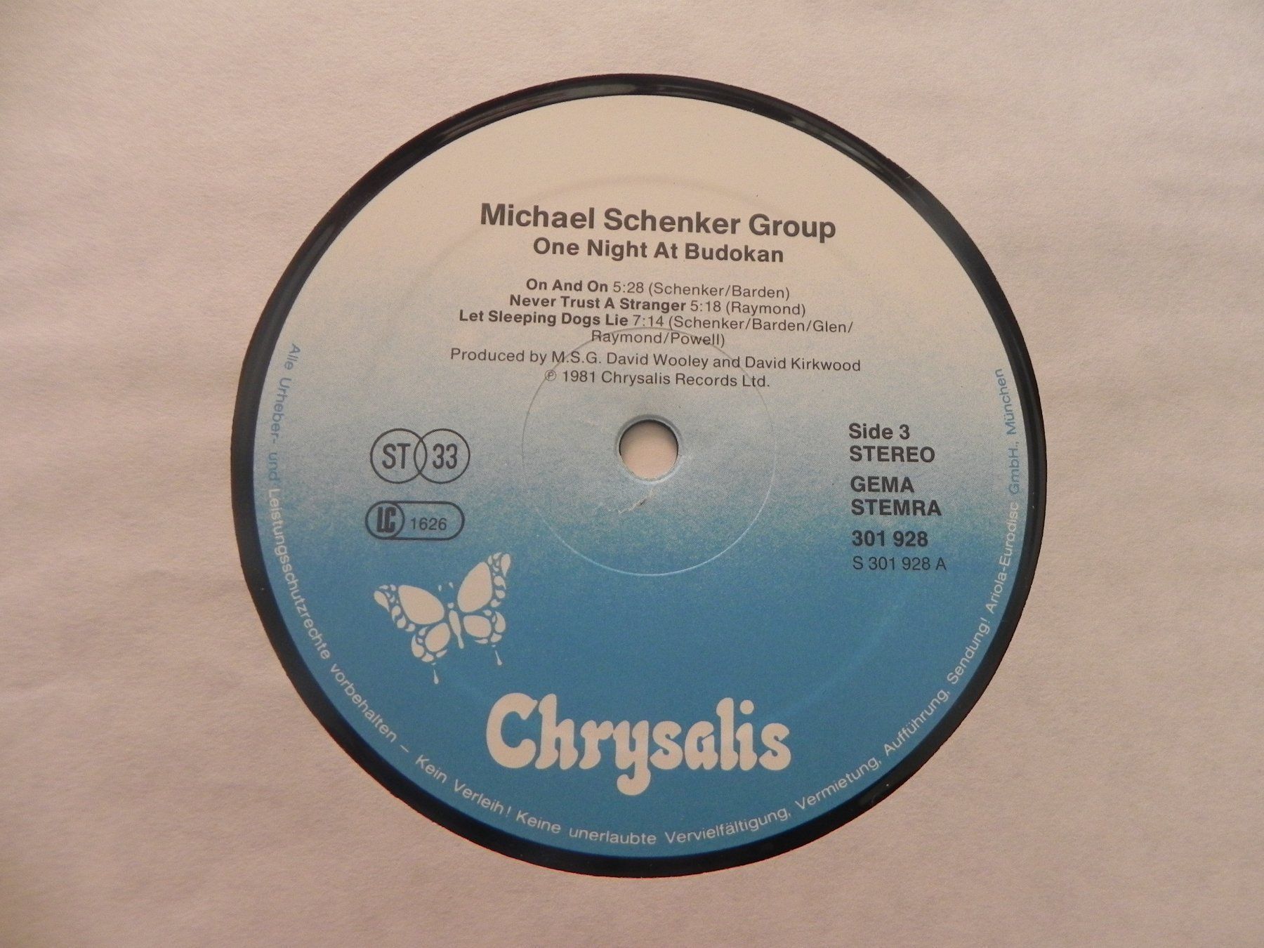 Dischi in vinile: Doppel LP Hardrock Heavy Metal Michael Schenker Group 1981 – Usato da Siebnen venduto da krimsie 6