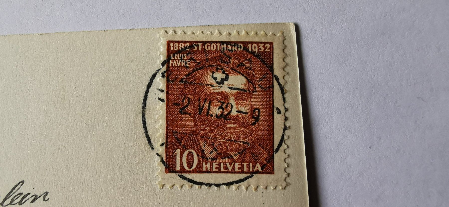 Cartoline postali: Postkarte 1932 – Usato da Aadorf venduto da Chnorli-Furz 2