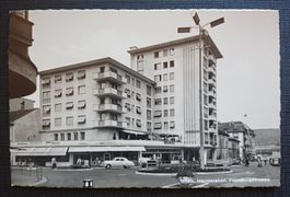 AK Frohburgstrasse OLTEN Handelshof 1954 Oldtimer