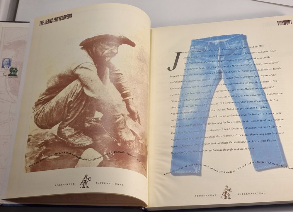 JEANS ENCYCLOPEDIA Deutsch Alles ber Denim Jeans Marken Gebraucht 