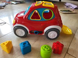 Sortierauto Auto mit Bausteinen.Baby ab 12Monaten