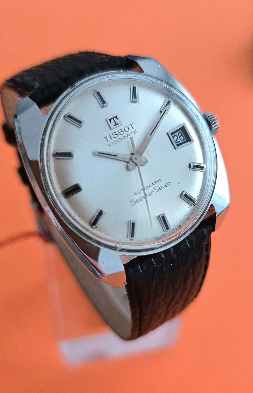 Tissot Uhren: TISSOT VISODATE AUTOMATIC - DATE SEASTAR SEVEN MEGA RAR – Gebraucht aus Neftenbach von Taschen-Uhren