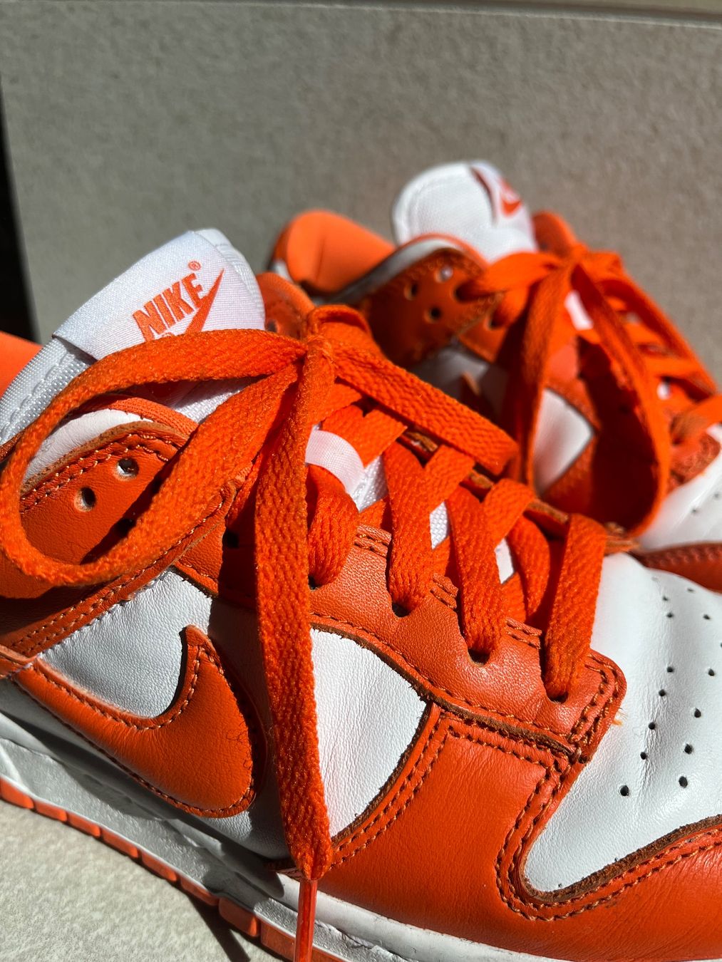 Nike Scarpe da donna: Nike Dunk Low Orange - EU 38 – Nuovo (secondo la descrizione) da Appenzell venduto da lea_6b2c 2