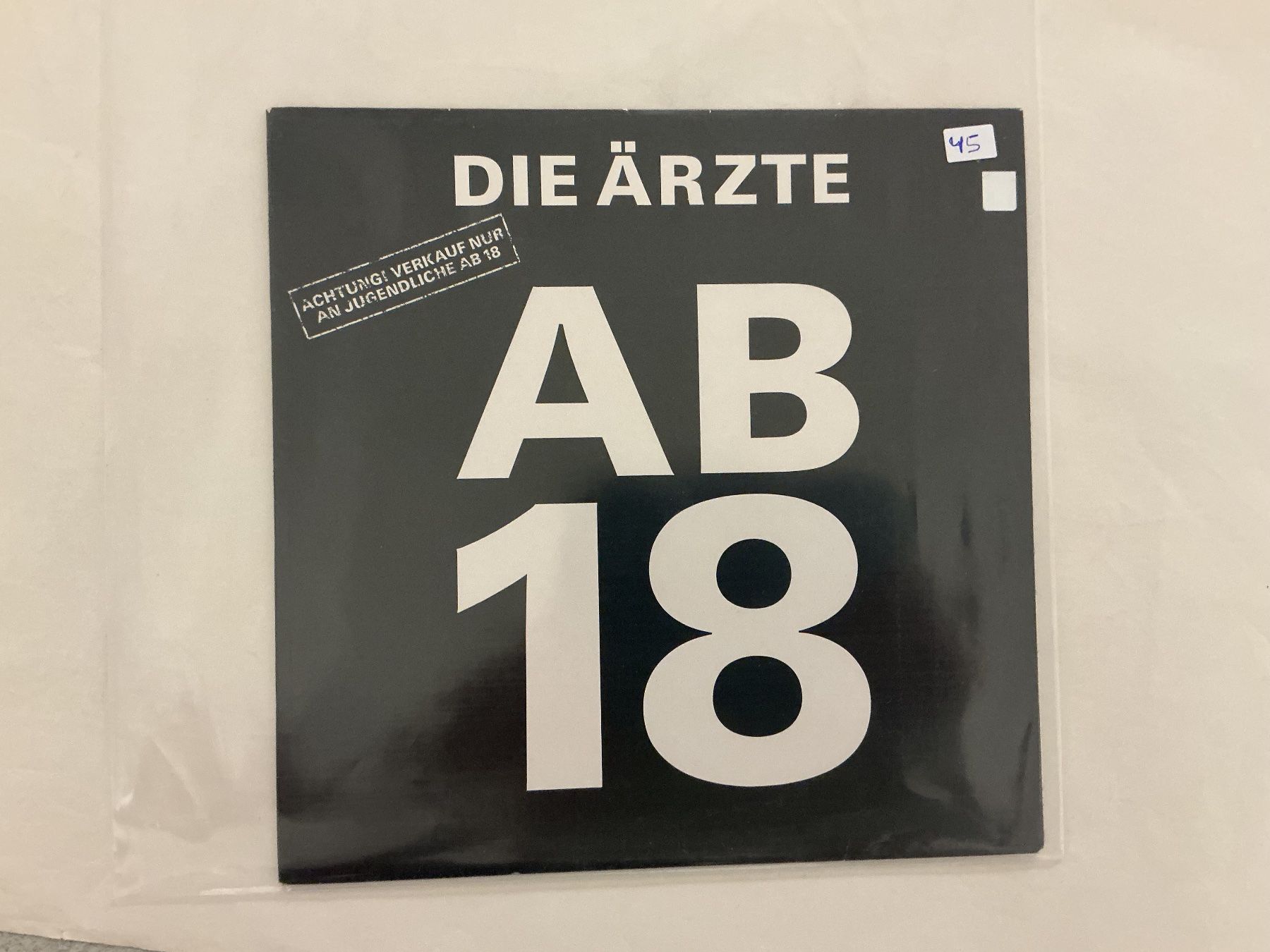 Dischi in vinile: Die Ärzte 10”-LP - AB 18 – Usato da Winterthur venduto da Tumko_7_Vinyl