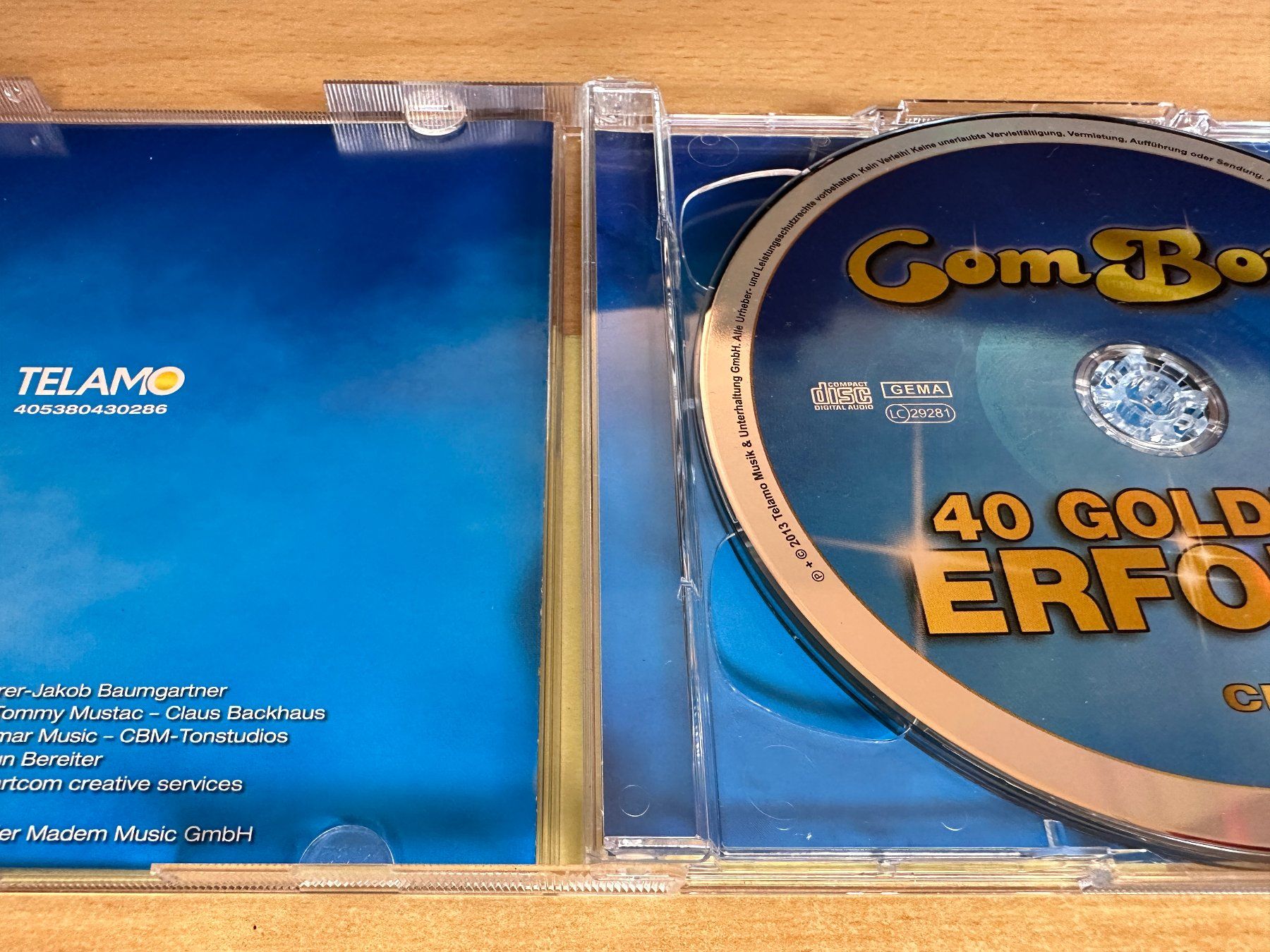 CD: ComBox – 40 Goldene Erfolge - 2 CD – Usato da Rikon im Tösstal venduto da Alpenmutz 2