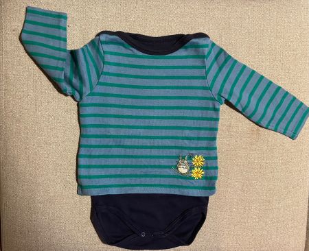 PETIT BATEAU x STUDIO GHIBLI Marinière body Totoro 86