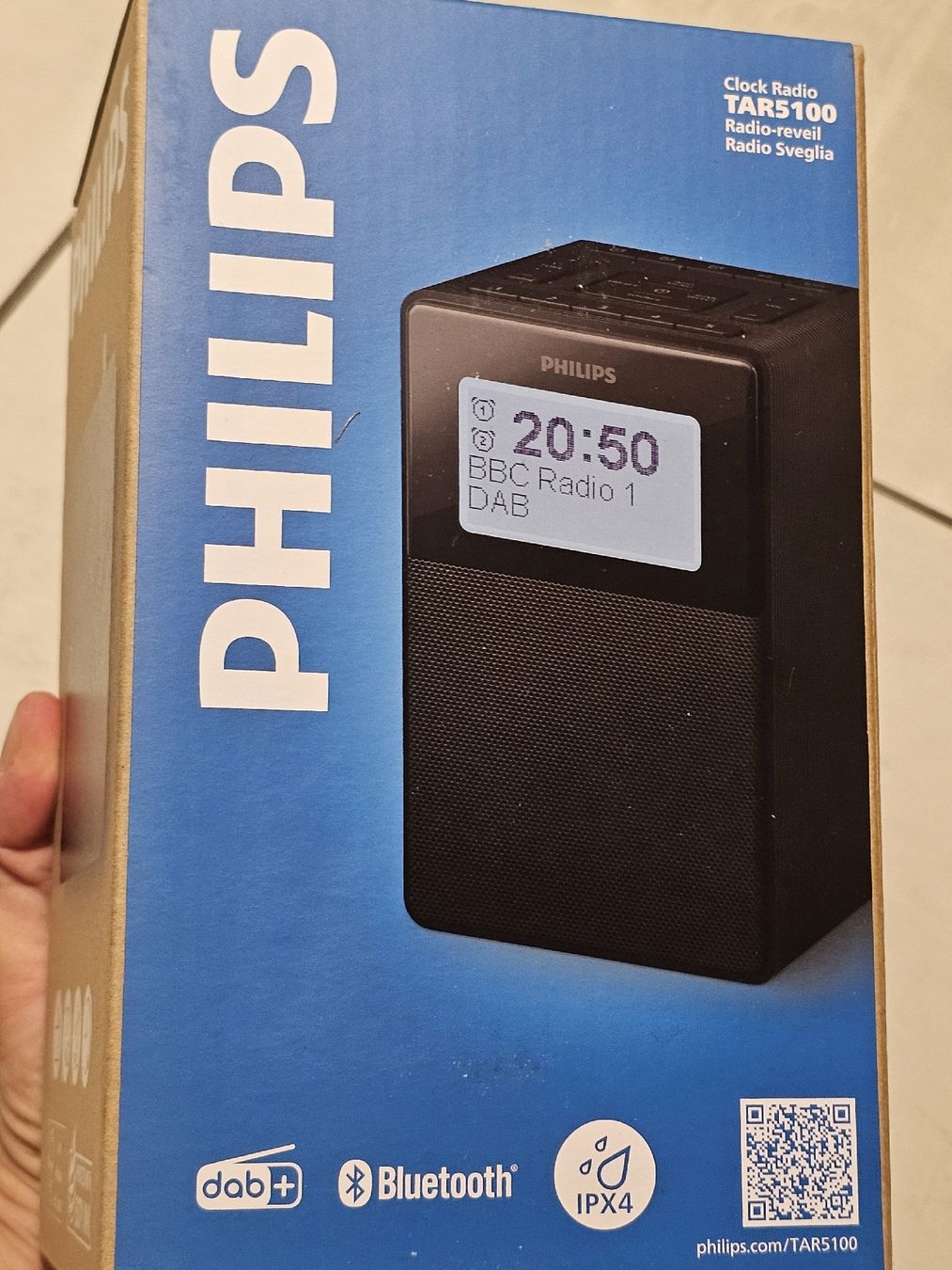 Philips Radios: 2 Stück Philips TAR5100 Radiowecker, DAB+, Bluetooth NEU – Neuf avec emballage d'origine à Wohlen AG par niki31 2