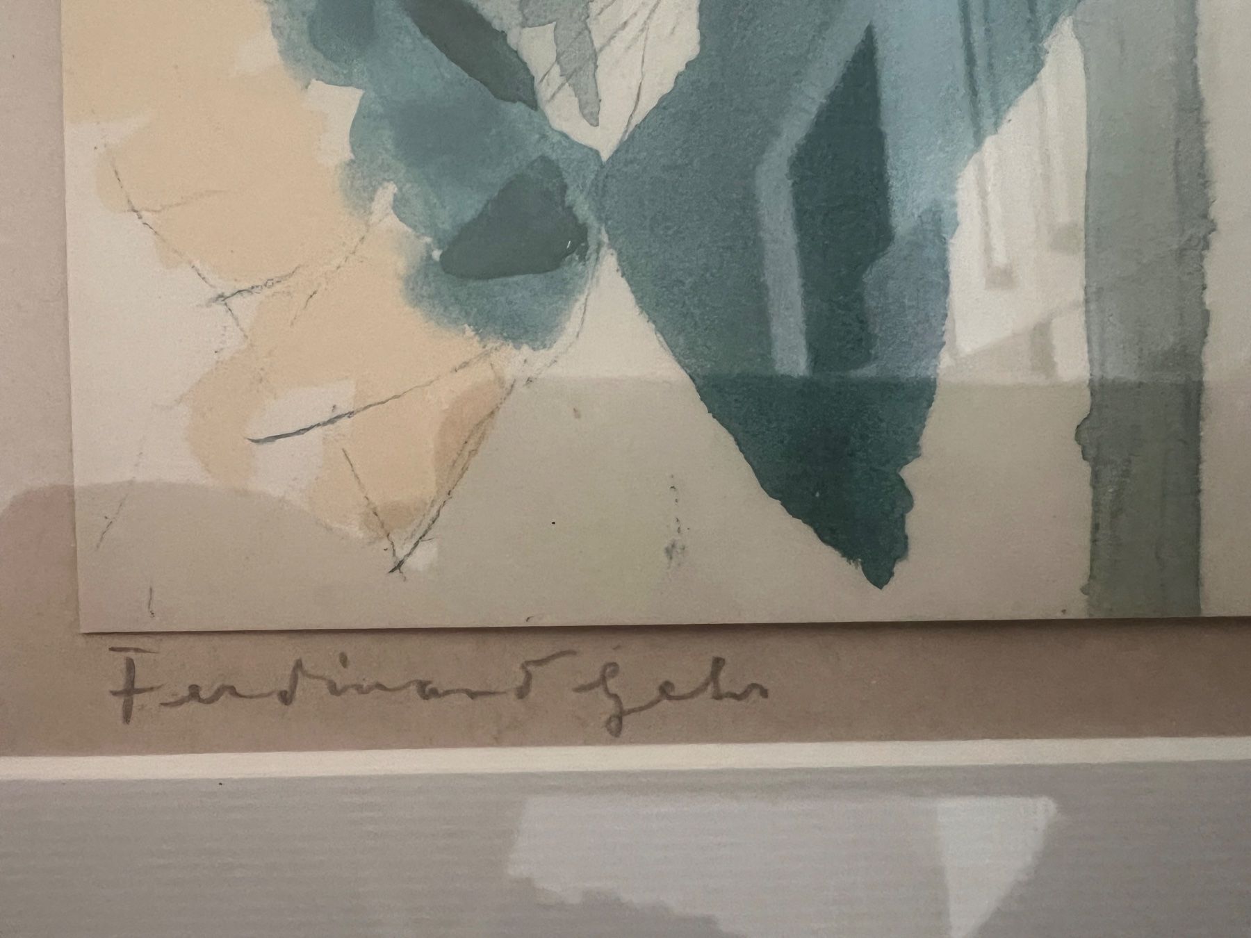 Grafica & Litografie: Ferdinand Gehr, handsigniert – Usato da Rain venduto da Pic-Ass 4