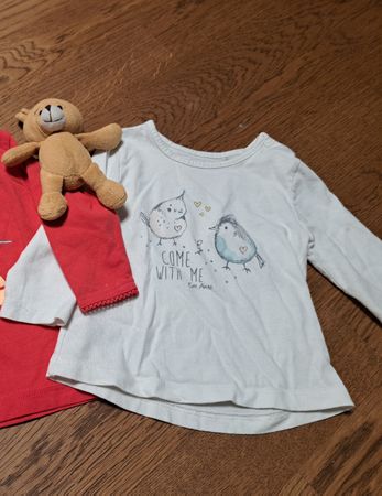 Shirt langarm Vögeli Gr. 62