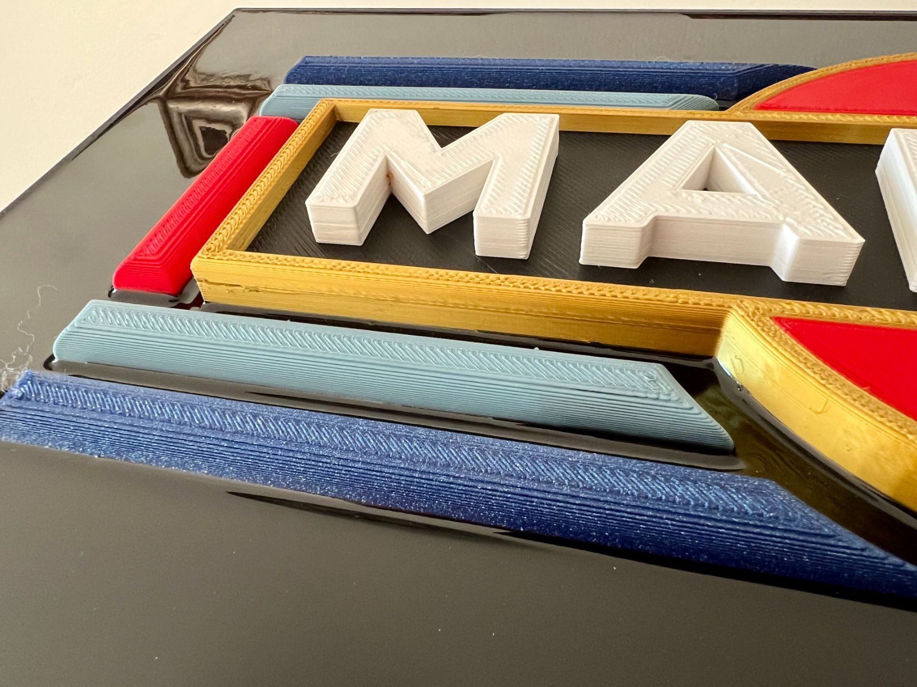 Dipinti: MARTINI Logo 3D print exclusive artwork - with Certificate – Nuovo e nell'imballaggio originale da Le Mont-sur-Lausanne venduto da luxurylover 3