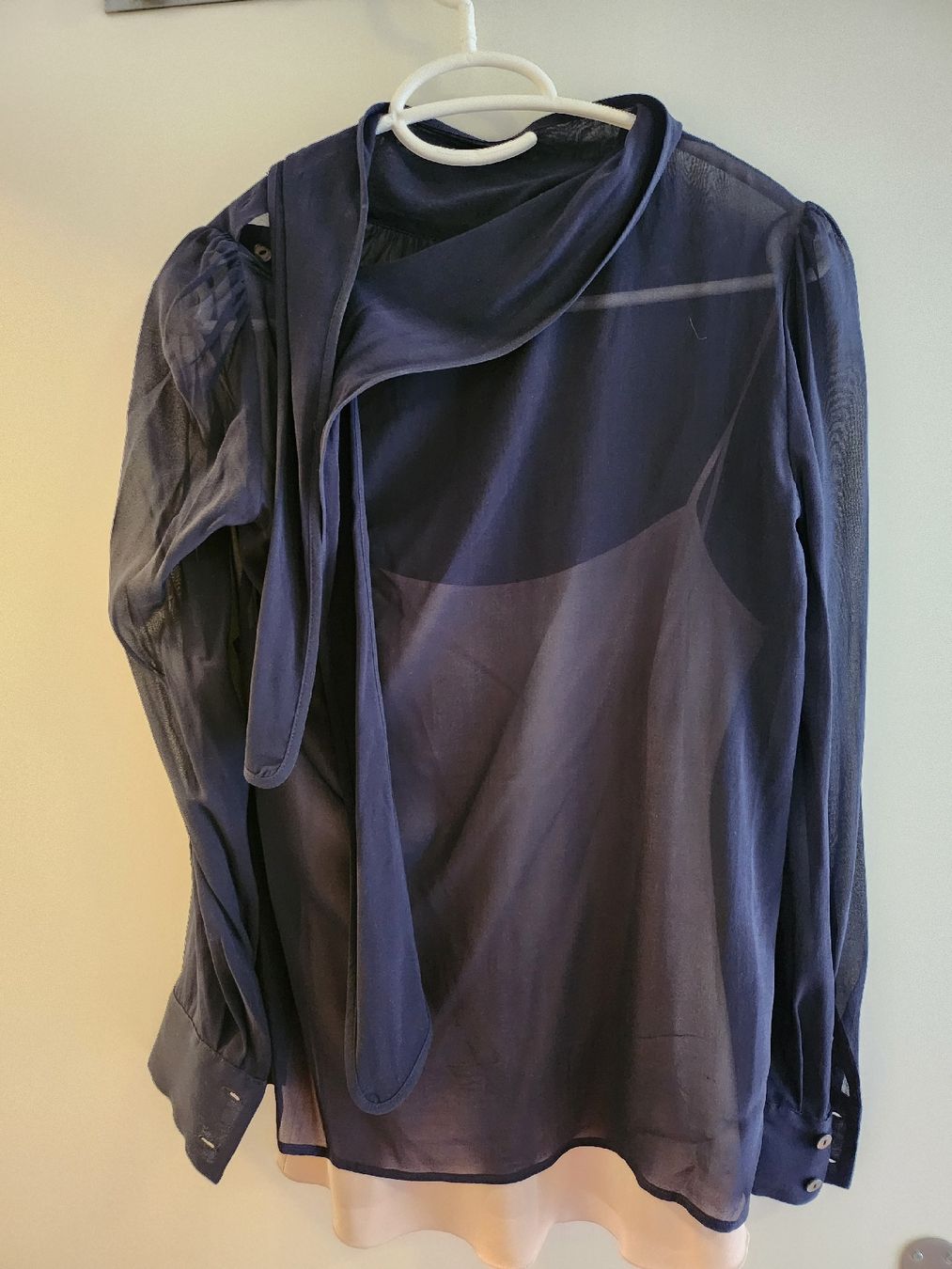 Valentino Camicette: Red Valentino Silk Bluse with nudes Silk lining  – Usato da Freienbach venduto da Dara_SZ 3