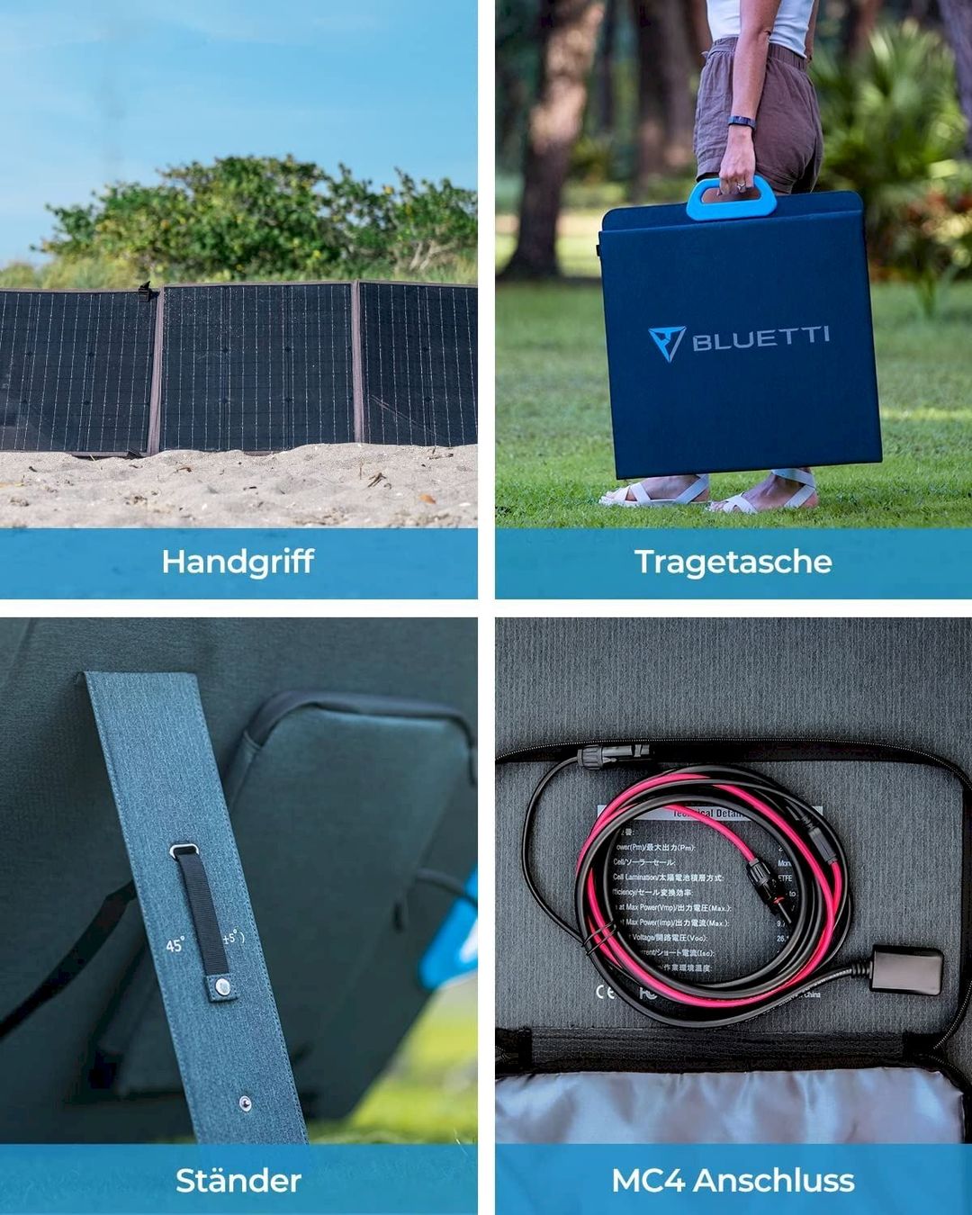 Ecoflow Dispositivi a energia solare: BLUETTI Solarpanel PV200 200W – Nuovo e nell'imballaggio originale da Bottighofen venduto da zaap 3