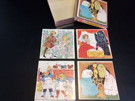 Penelope Puzzle Dornröschen 4x15 Teile komplett