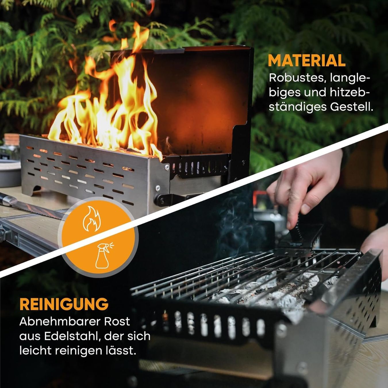 Griglie: Premium Camping Grill Tragbare Klappgrill – Nuovo e nell'imballaggio originale da Zürich venduto da sirstians000 4