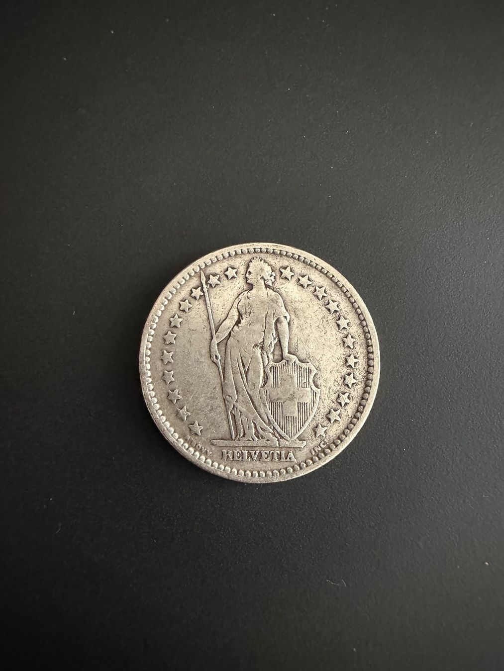 Alle Münzen: 2 Franken Silber Schweiz 1909 – Gebraucht aus Horn von HanSolo. 1