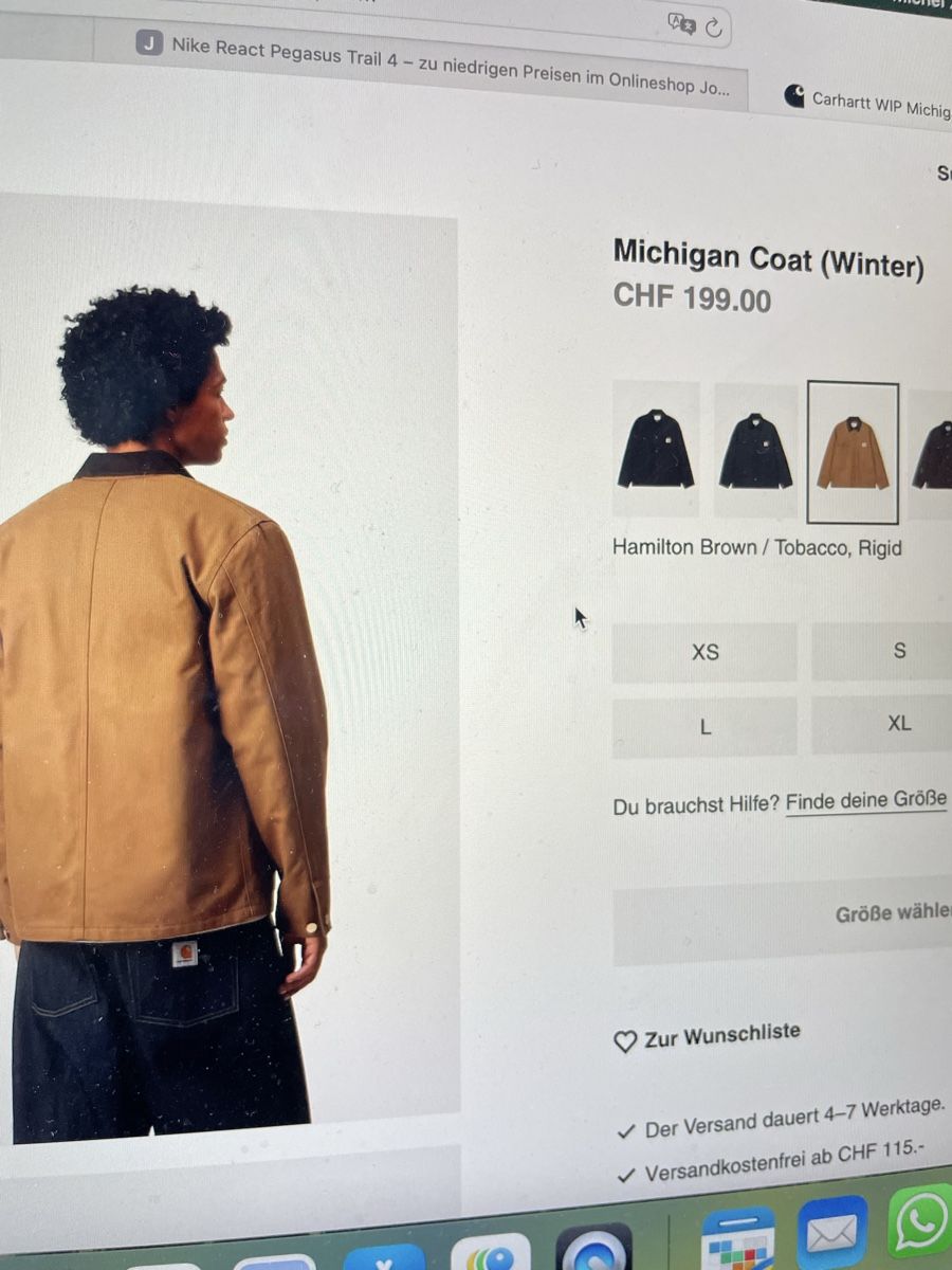 Carhartt Giacche: Carhartt Michigan Coat – Nuovo (secondo la descrizione) da Basel venduto da Magimagsen 5