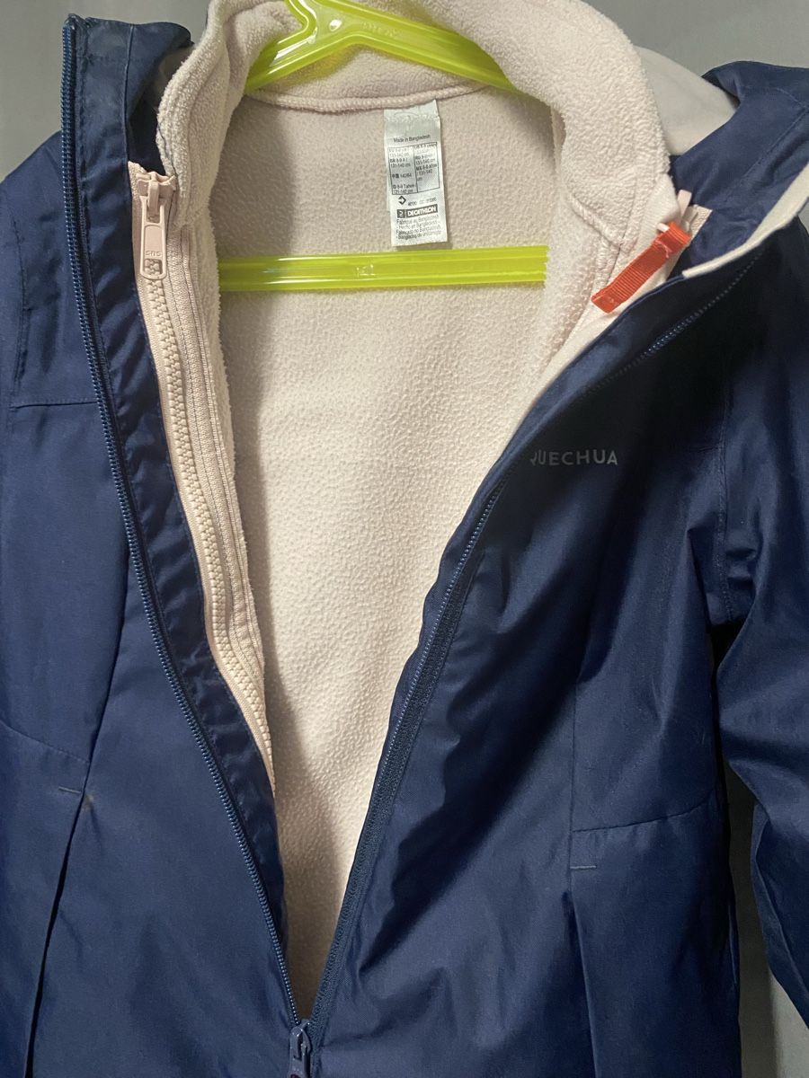 Decathlon Giacche & Cappotti: Winter-/Regenjacke mit Faserpelz – Usato da Dättlikon venduto da endless_summer 2