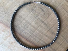 HÄMATIT KETTENSTRANG  KUGELN 4mm  LÄNGE 40cm
