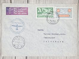CL13 Enveloppe + Timbre Suisse 1939
