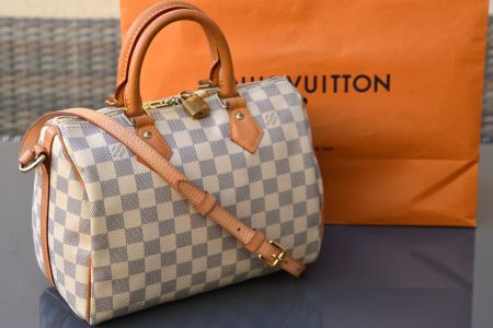 Louis Vuitton Speedy 25 Damier Azur Tasche / sac