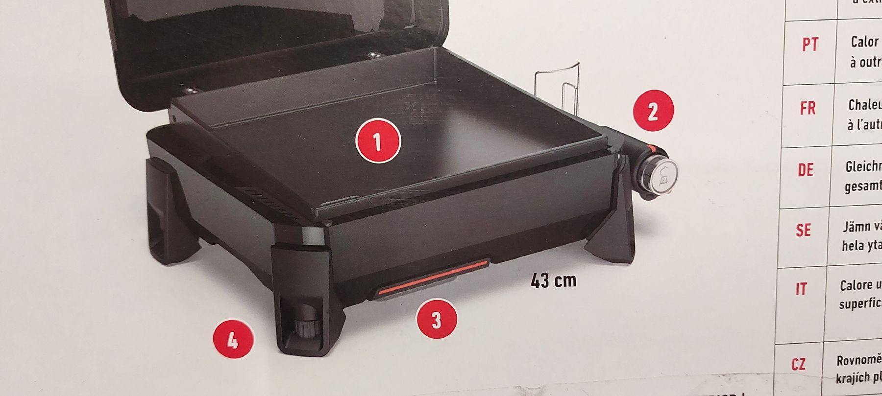 Grils: Weber Grill Plancha – Neuf avec emballage d'origine à Breil-Brigels par SilverSurfer27 3