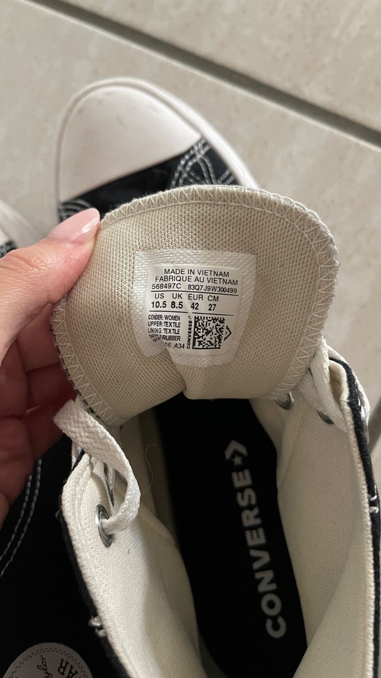 Converse Herrenschuhe: Converse All Star Move Plateau, Grösse 42 – Neu (gemäss Beschreibung) aus Lausen von sim_hgp6 6