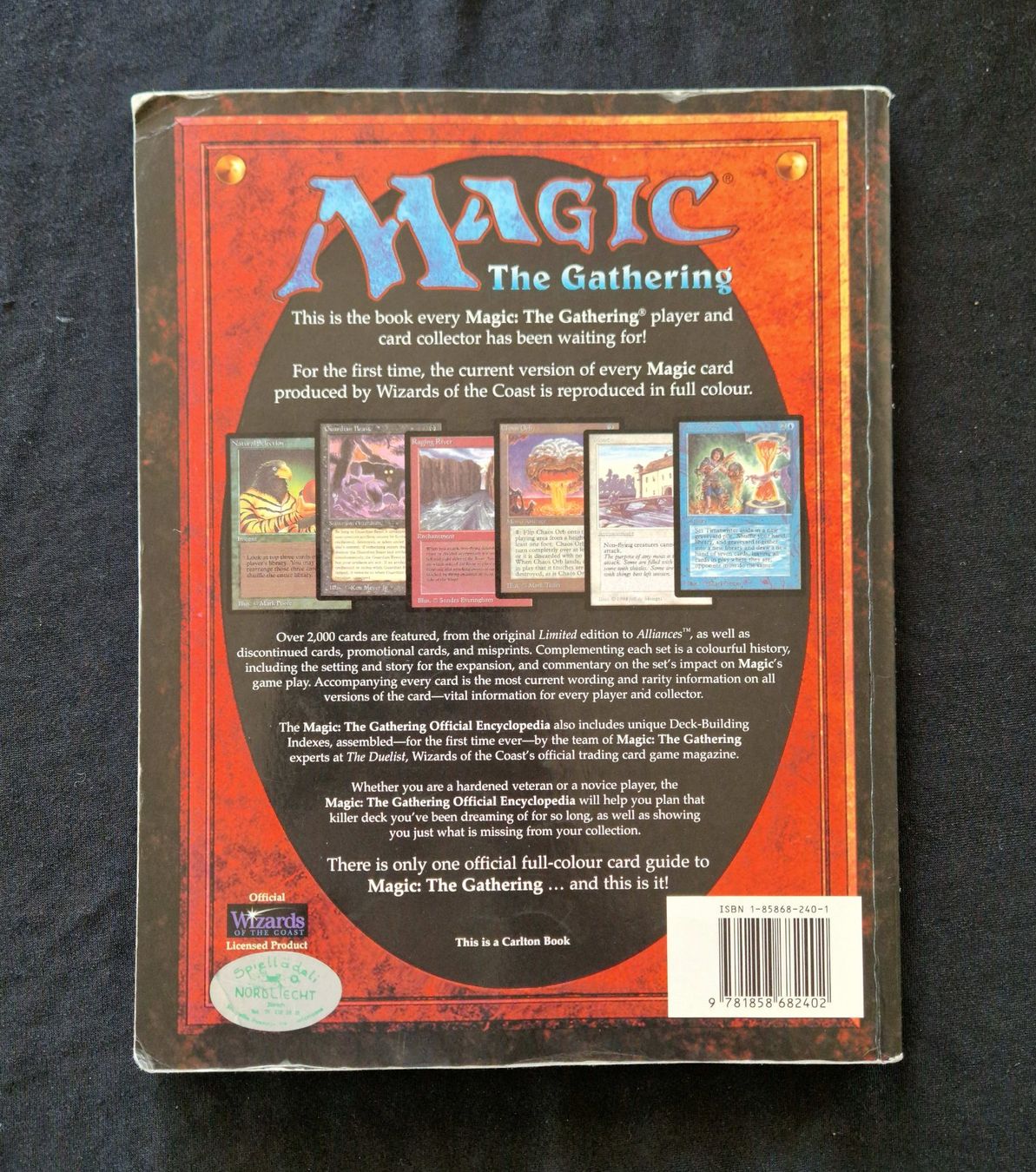 Bücher: MTG Official Encyclopedia: Complete Card Guide Vol. 3, 1997 – Gebraucht aus Zürich von silver-team 2