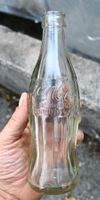 alte COCA COLA Glasflasche 6 Oz  Konturflasche englisch