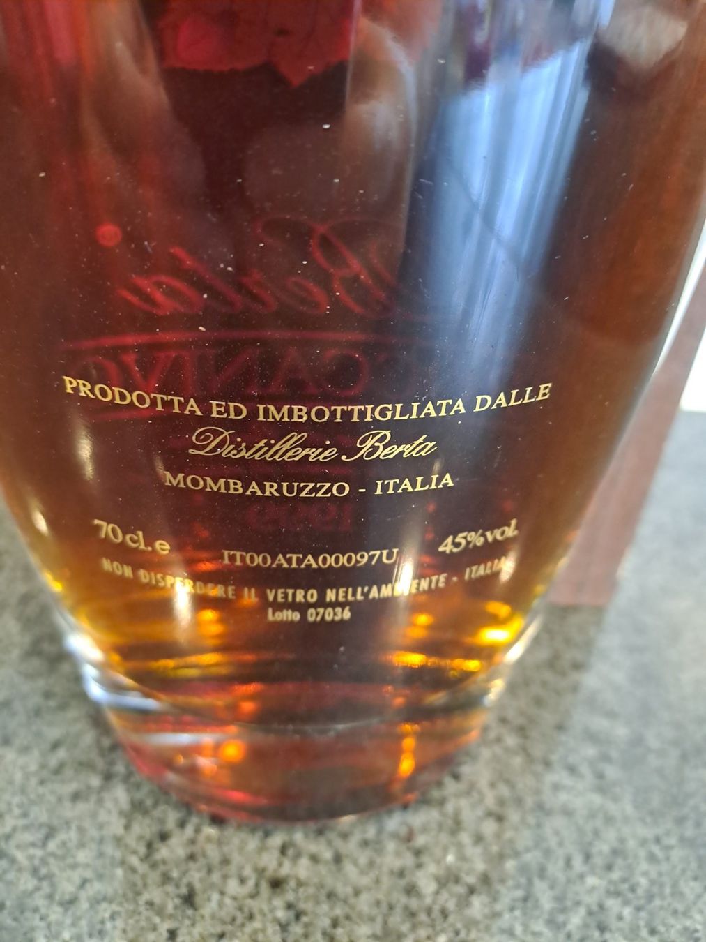 Berta Spirituosen: Berta Grappa Roccanivo 1999 mit OHK – Neu und originalverpackt aus Elsau von Kellerraeumung 7