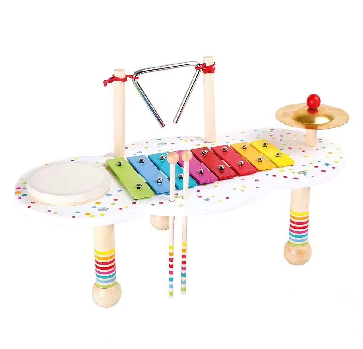 Giocattoli: Small Foot Musiktisch Sound farbig – Nuovo (secondo la descrizione) da Basel venduto da Seifehuesli 3