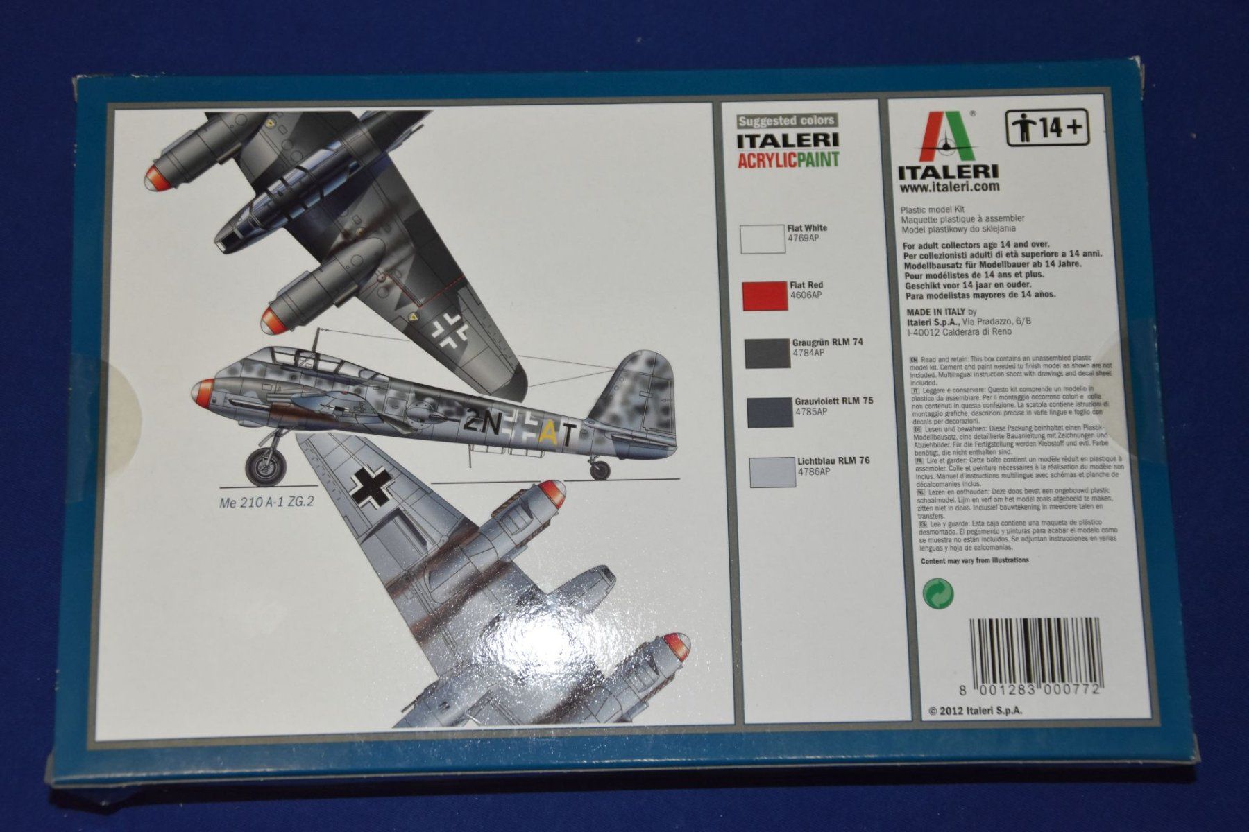 Kit di modellismo & Modellini statici: Messerschmitt Me-210 – Nuovo e nell'imballaggio originale da Liestal venduto da estreiter 1
