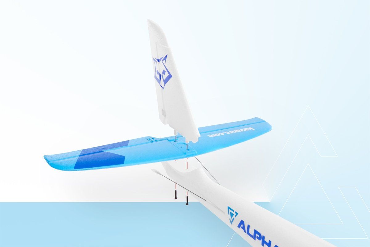 Modellismo RC: Alpha 1500V2 ARF - blaue Version mit LED Beleuchtung – Nuovo e nell'imballaggio originale da Balsthal venduto da Jetline 6