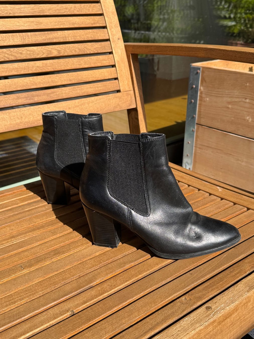 Scarpe da donna: Stiefeletten Varese Leder schwarz – Usato da Horgen venduto da SabiWe 3