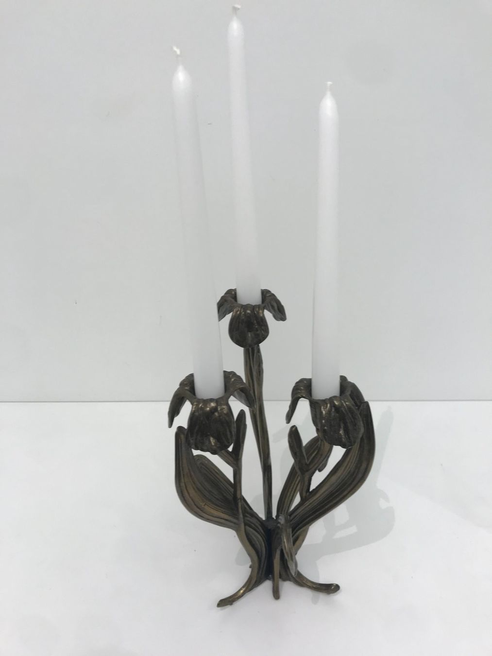 Portacandele: Schöner Messing Design Kerzenständer – Usato da Gersau venduto da pd-design-and-art 4