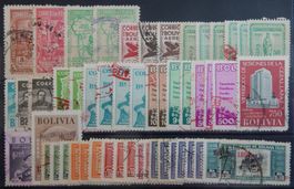 Bolivien Lot mit alten Werten VI