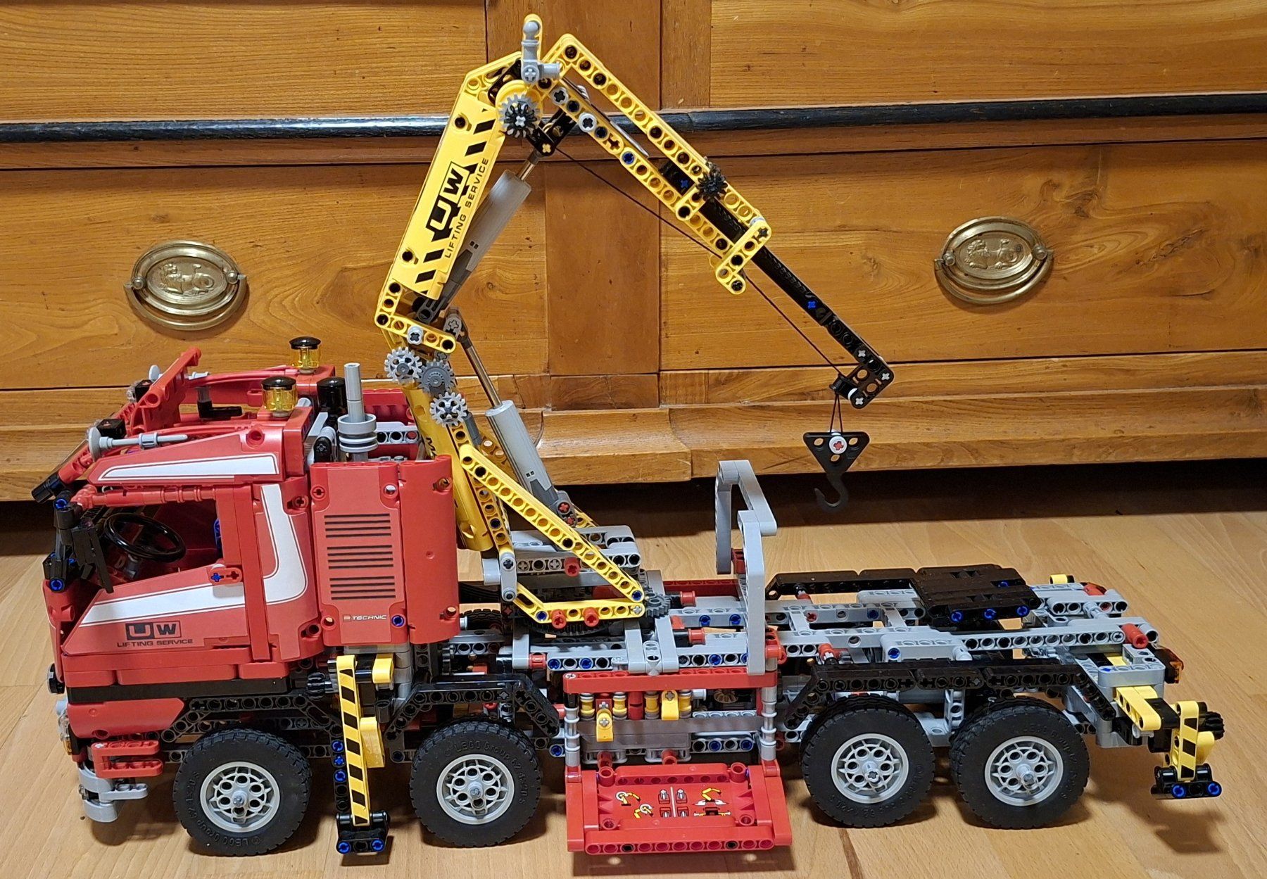 Lego Baukästen: LEGO Technic 8258 Kranwagen mit Power Functions – Gebraucht aus Langendorf von stefanschoe 1
