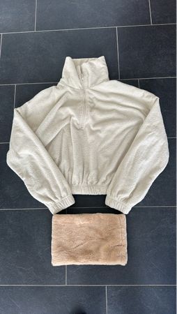 Fleece Set,Grösse L, Beige - Kuschelig