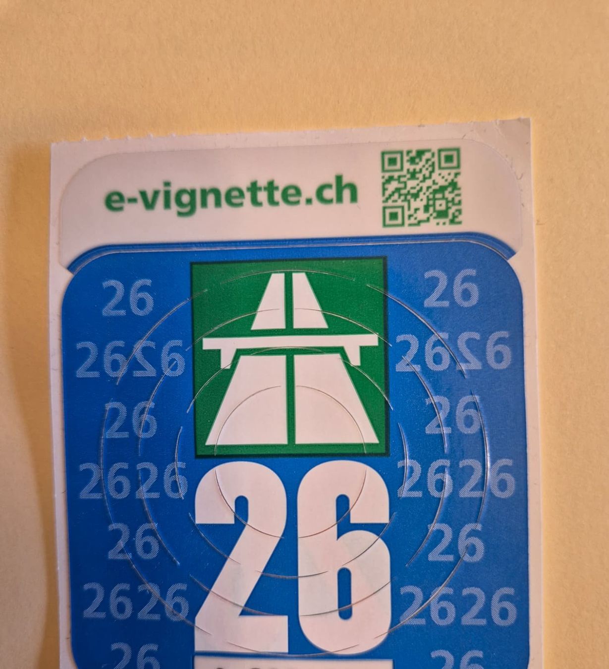 Vignette autostradali: Autobahnvignette 2026 NEU – Nuovo (secondo la descrizione) da Buchrain venduto da Luzern119
